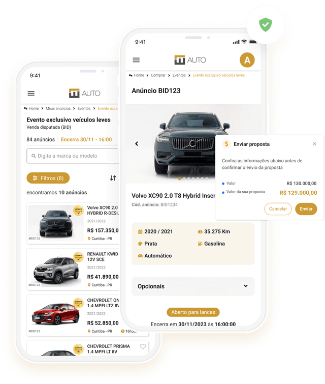LW Auto - Aplicativo Mobile